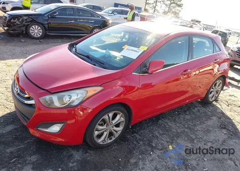 2013 Hyundai Elantra Gt из США, поврежденный, VIN KMHD35LE7DU081120